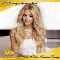 Super Wave Full Lace Wig For Fashion Women,White Human Hair Wig